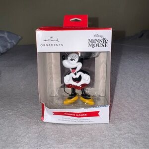 Hallmark Minnie Mouse Ornament - Black, Red, Yellow
